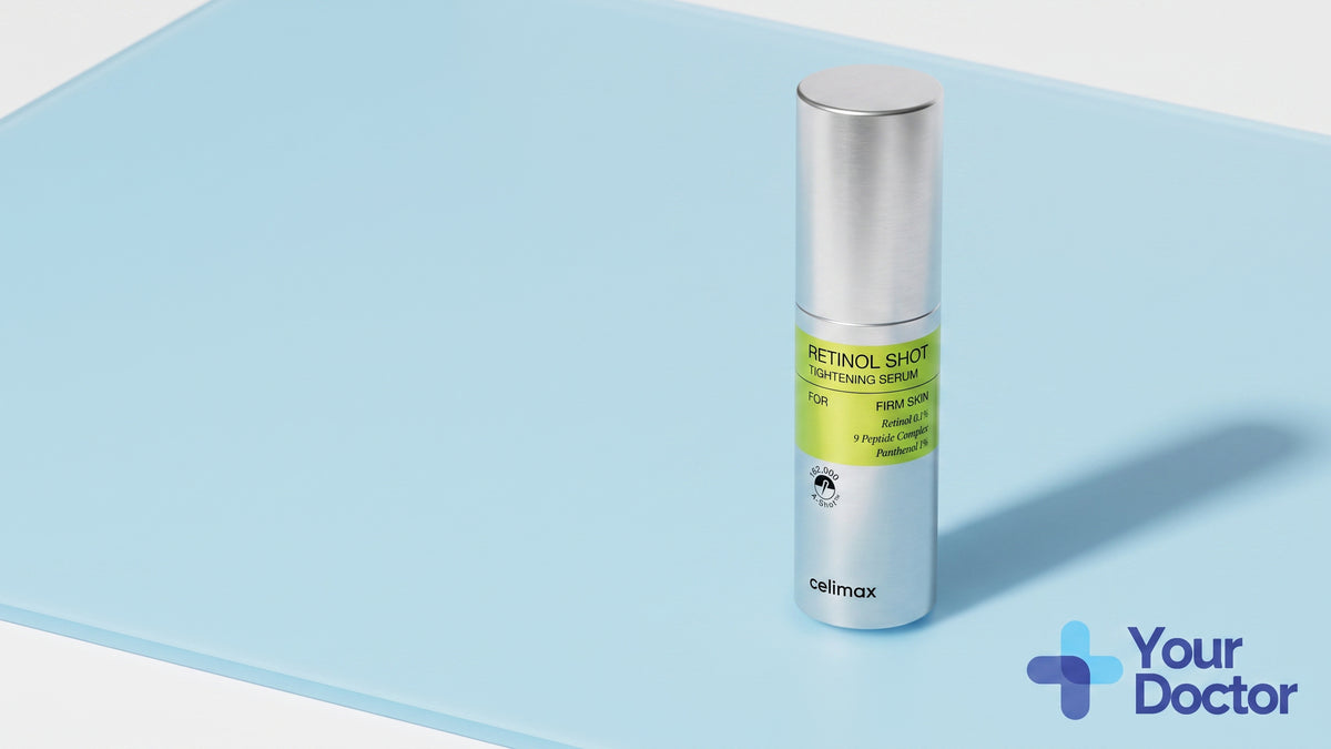 celimax Retinol Shot Tightening Serum, YourDoctor plate