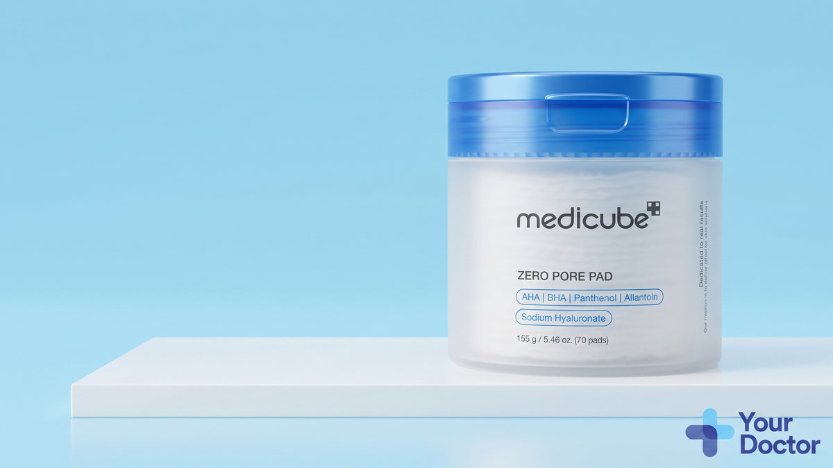 medicube Zero Pore Pad 2.0, YourDoctor plate