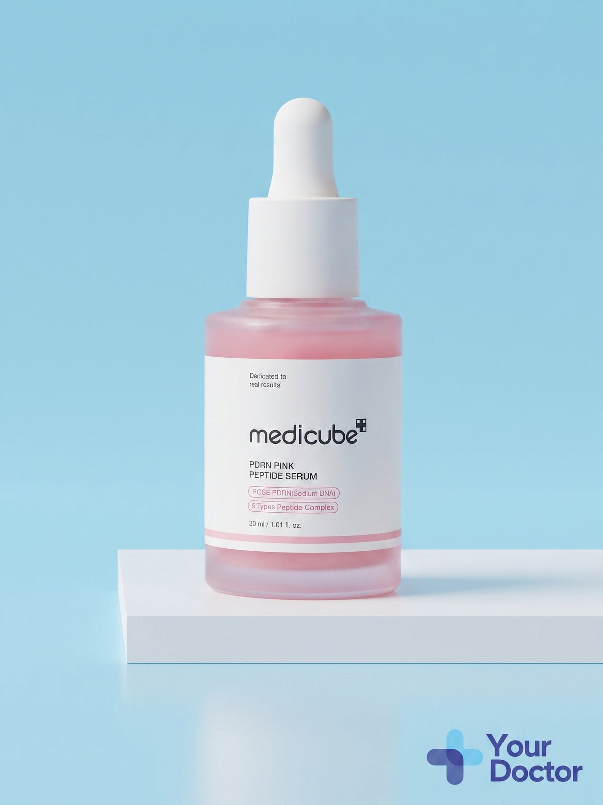 PDRN Pink Peptide Serum, YourDoctor plate
