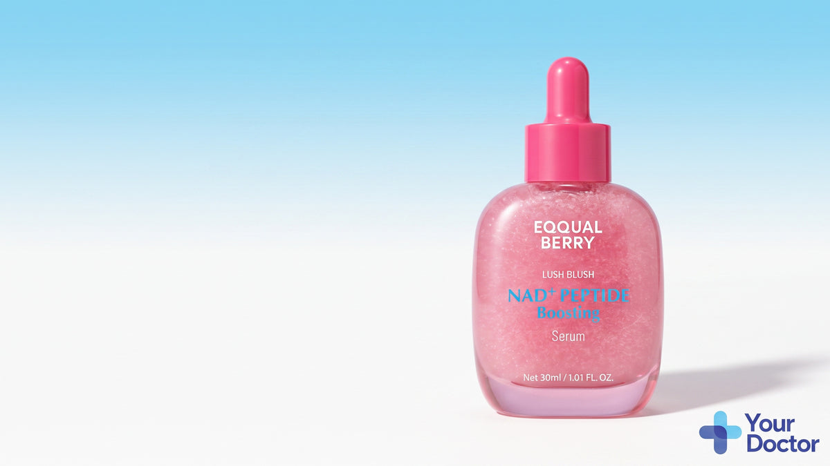 EQQUALBERRY NAD+ Peptide Boosting Serum, YourDoctor plate