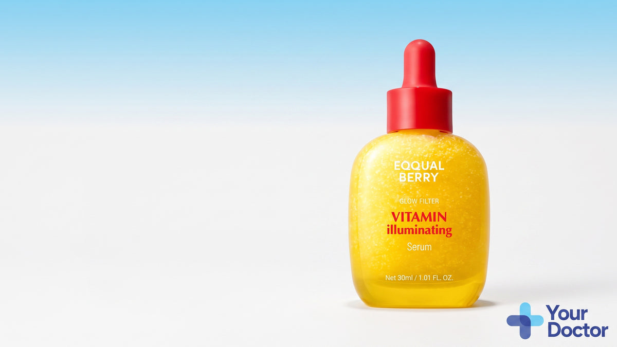 EQQUALBERRY Vitamin Illuminating Serum, YourDoctor plate