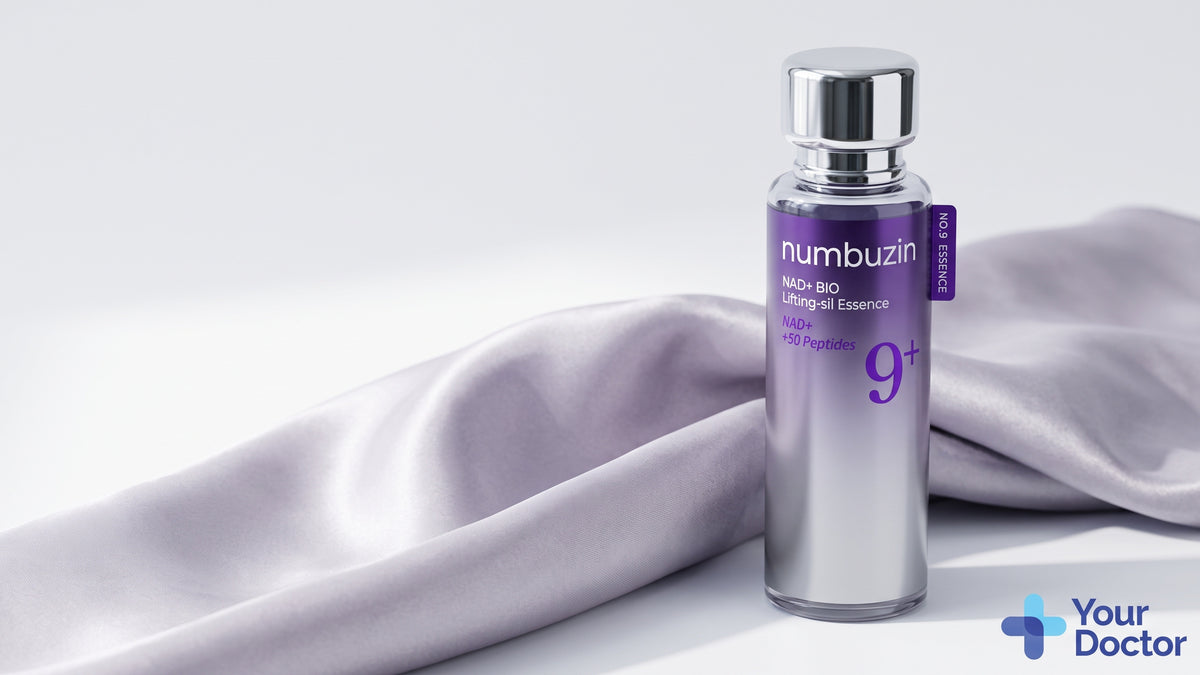 numbuzin No.9 NAD+ Bio Lifting-sil Essence, YourDoctor plate